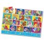 Puzzle mare de podea STEM sa invatam Numere in engleza 50 piese 91.44x60.96 cm